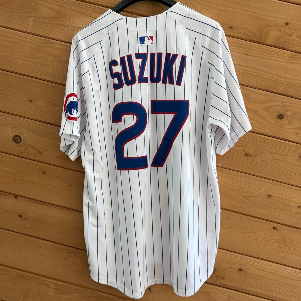 MLB Nike Tokyo Series Cubs Baseball Seiya Suzuki Limited Edition Jersey NWT L